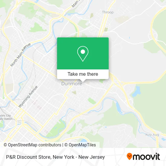 P&R Discount Store map