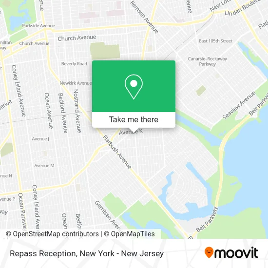 Repass Reception map