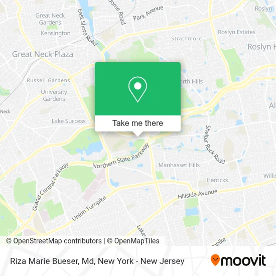Riza Marie Bueser, Md map