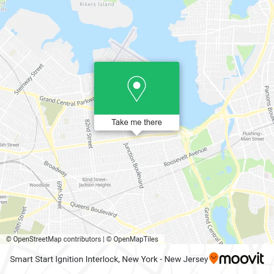Smart Start Ignition Interlock map
