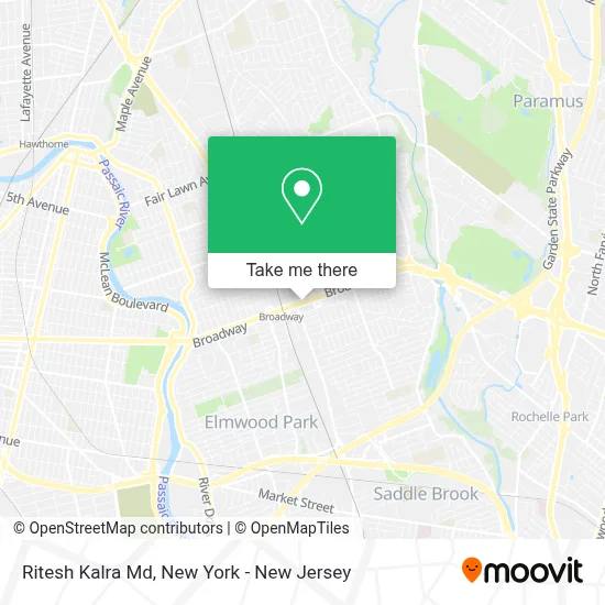 Ritesh Kalra Md map