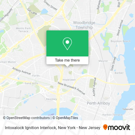 Intoxalock Ignition Interlock map