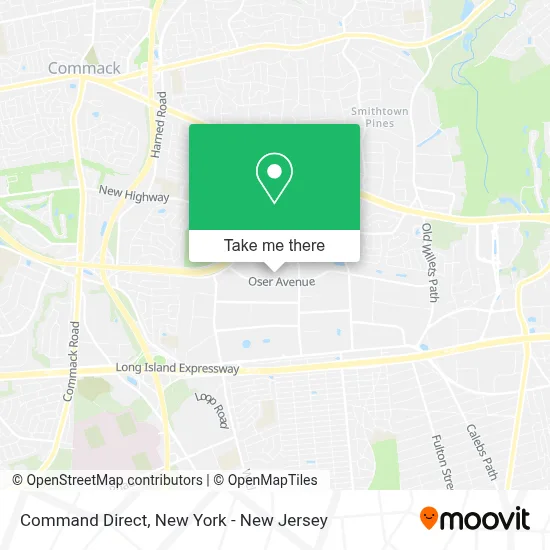 Command Direct map