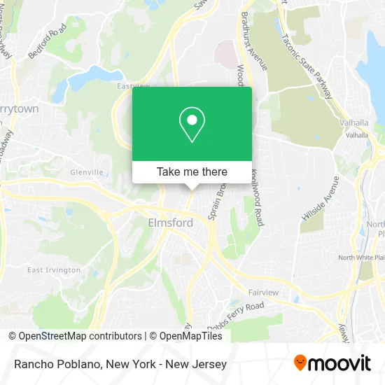 Rancho Poblano map