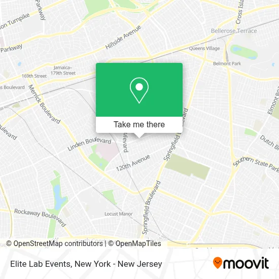 Elite Lab Events map