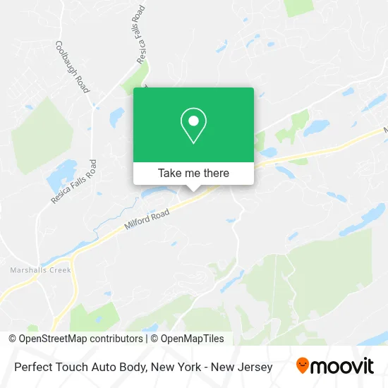 Perfect Touch Auto Body map