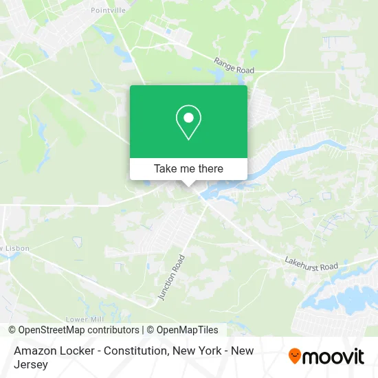 Amazon Locker - Constitution map