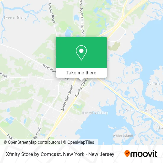 Xfinity Store by Comcast map