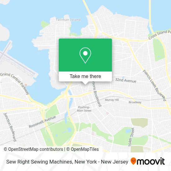 Sew Right Sewing Machines map
