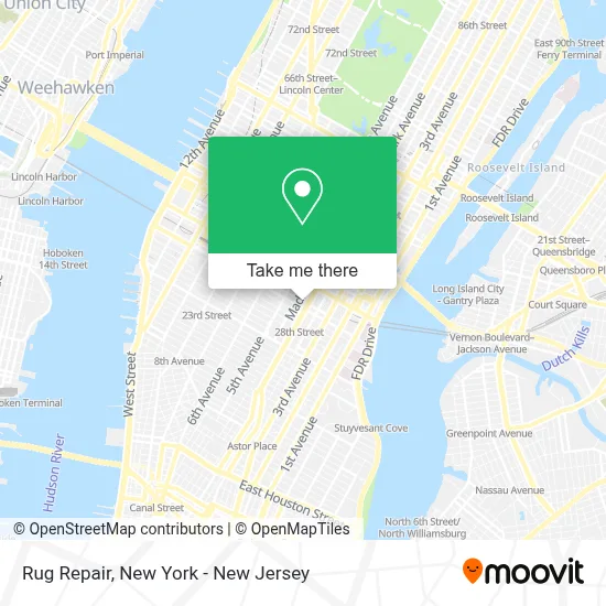 Rug Repair map