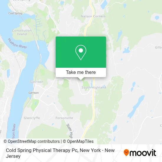 Cold Spring Physical Therapy Pc map