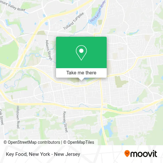 Key Food map
