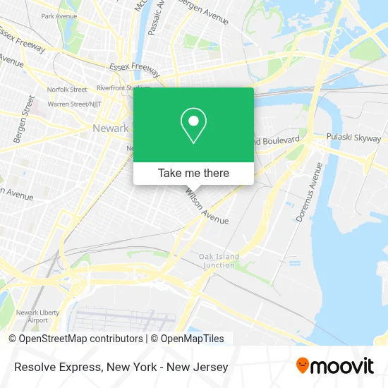 Resolve Express map
