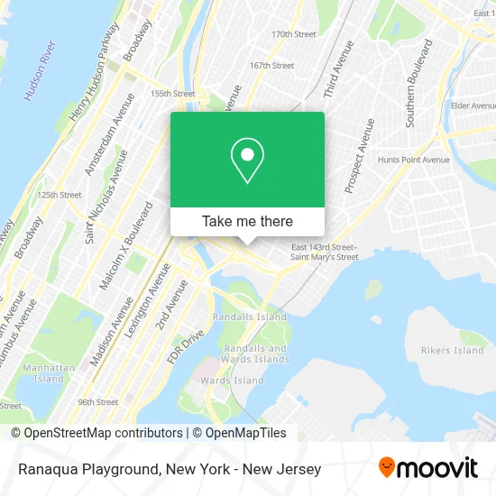 Ranaqua Playground map