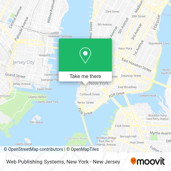 Web Publishing Systems map