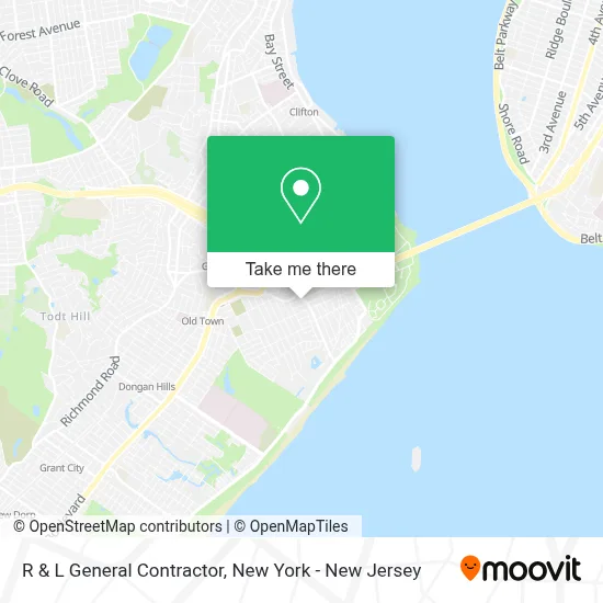 R & L General Contractor map