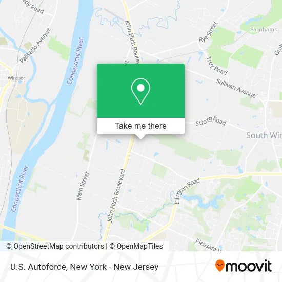 U.S. Autoforce map