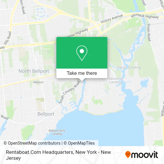 Rentaboat.Com Headquarters map