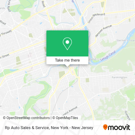 Rp Auto Sales & Service map