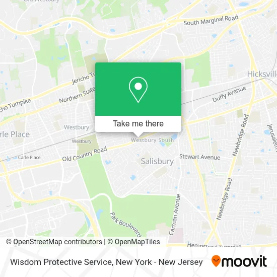 Wisdom Protective Service map