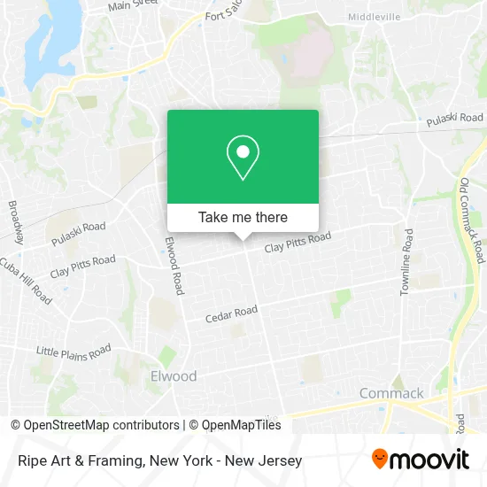 Ripe Art & Framing map