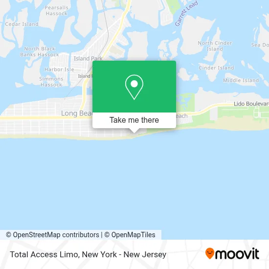 Total Access Limo map