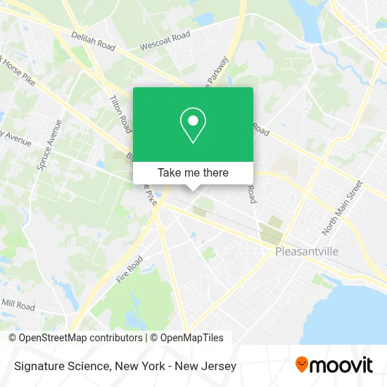 Signature Science map