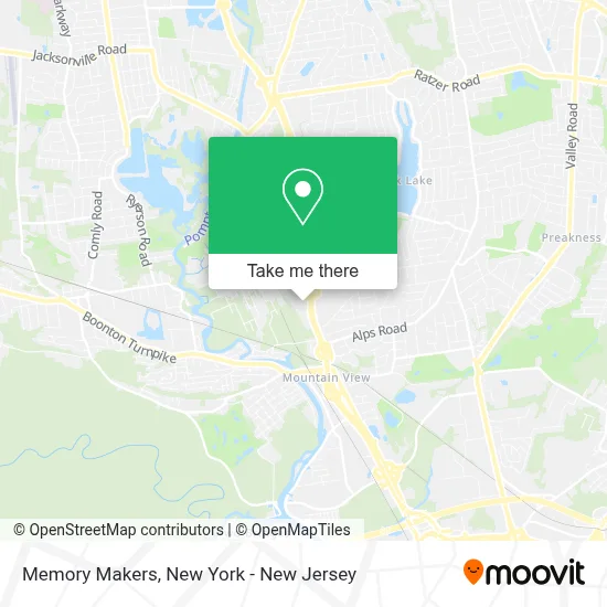 Memory Makers map