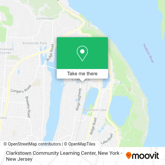 Clarkstown Community Learning Center map