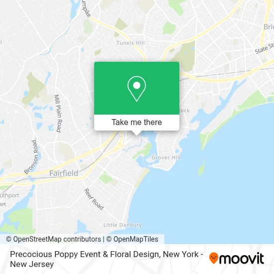 Precocious Poppy Event & Floral Design map