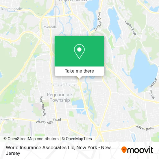 World Insurance Associates Llc map