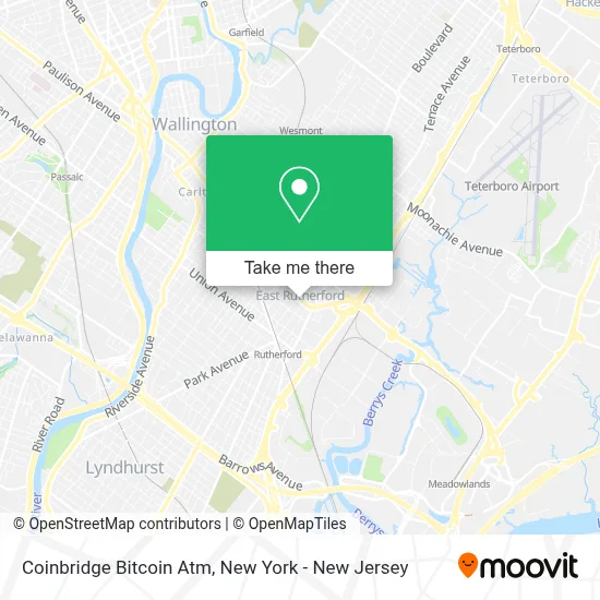 Coinbridge Bitcoin Atm map