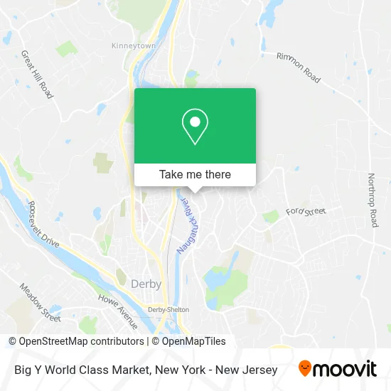 Big Y World Class Market map