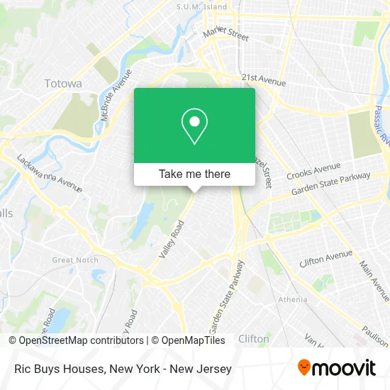 Ric Buys Houses map