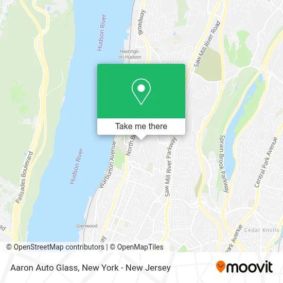 Aaron Auto Glass map