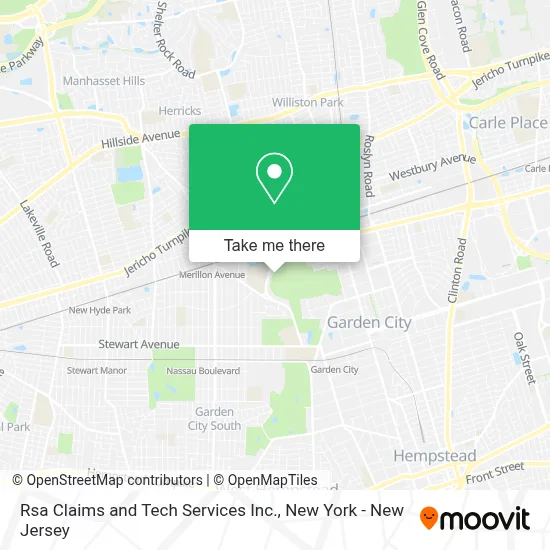 Rsa Claims and Tech Services Inc. map