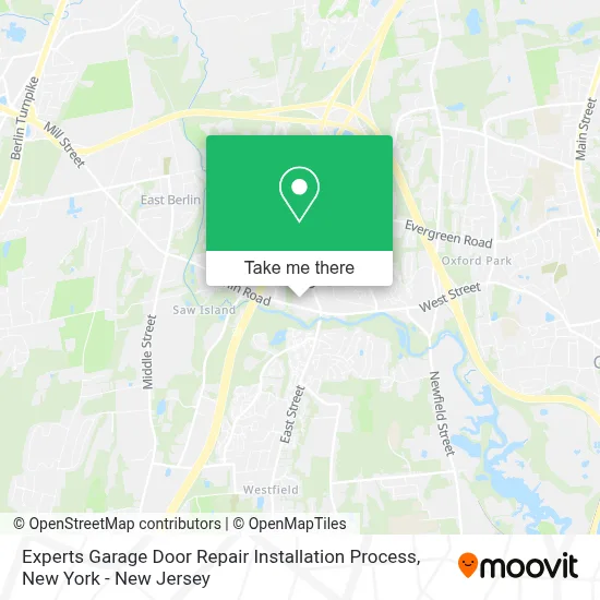 Experts Garage Door Repair Installation Process map