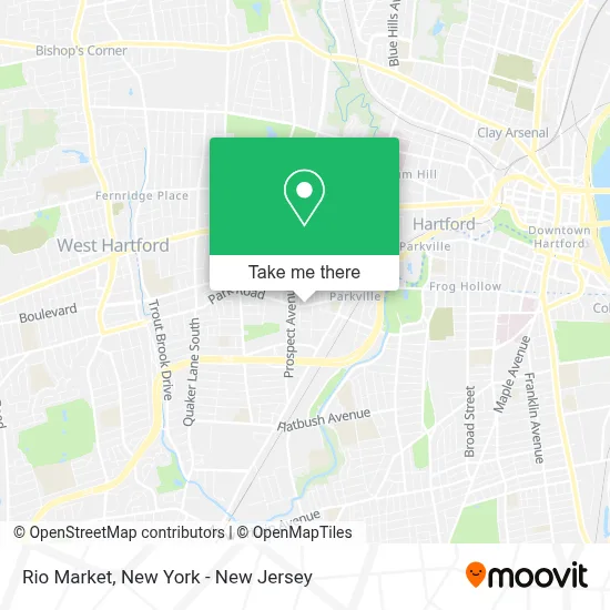 Rio Market map