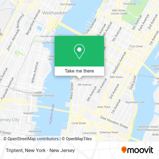 Triptent map