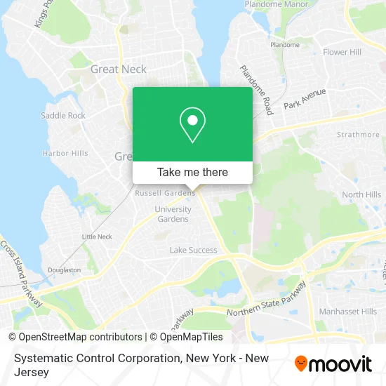 Systematic Control Corporation map