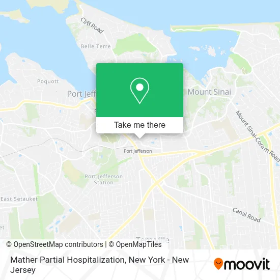 Mather Partial Hospitalization map