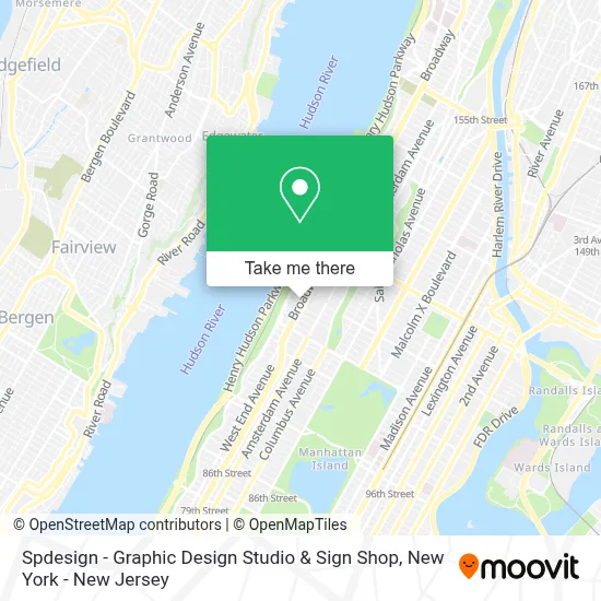 Spdesign - Graphic Design Studio & Sign Shop map