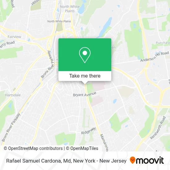 Rafael Samuel Cardona, Md map