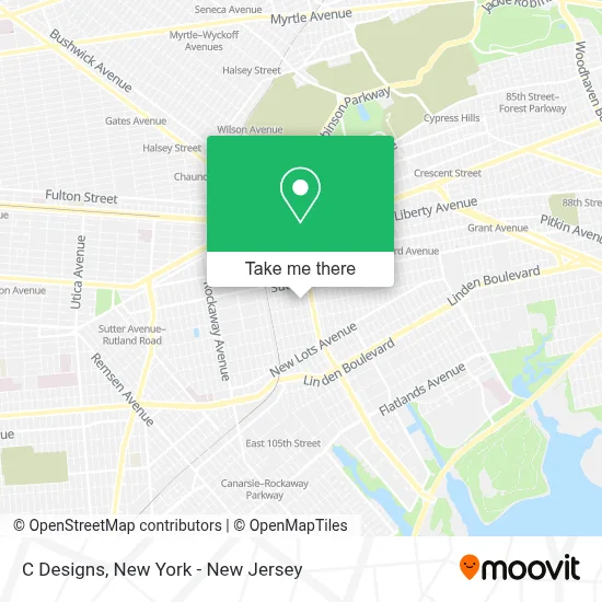 C Designs map