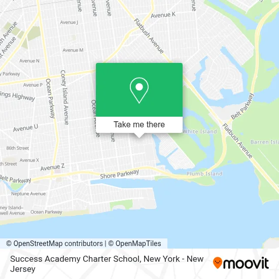 Success Academy Charter School map