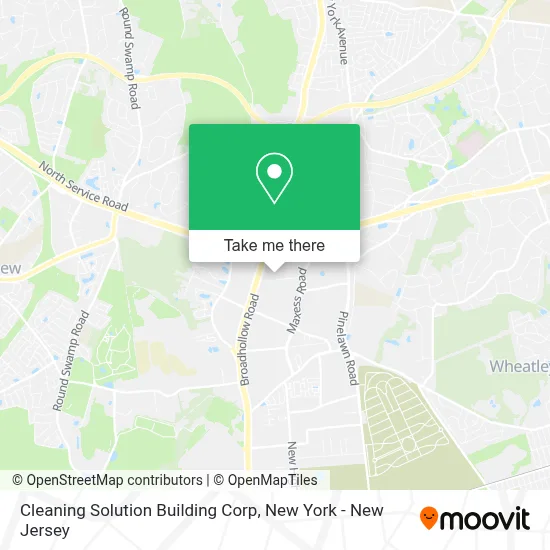Cleaning Solution Building Corp map