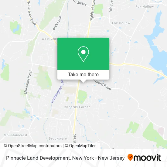 Pinnacle Land Development map