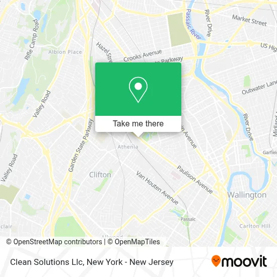 Clean Solutions Llc map