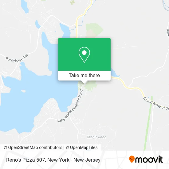 Reno's Pizza 507 map