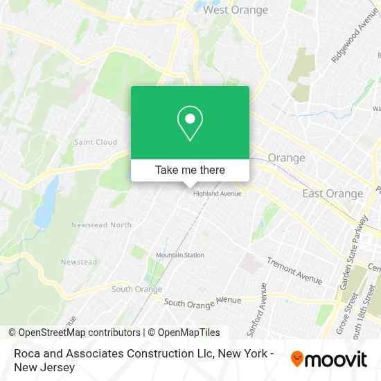 Roca and Associates Construction Llc map